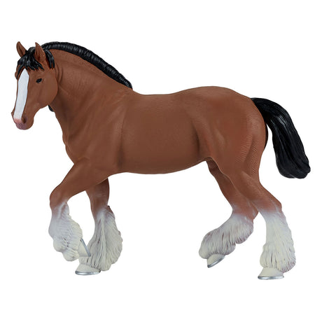 Brązowy koń Clydesdale Mojo - 381084
