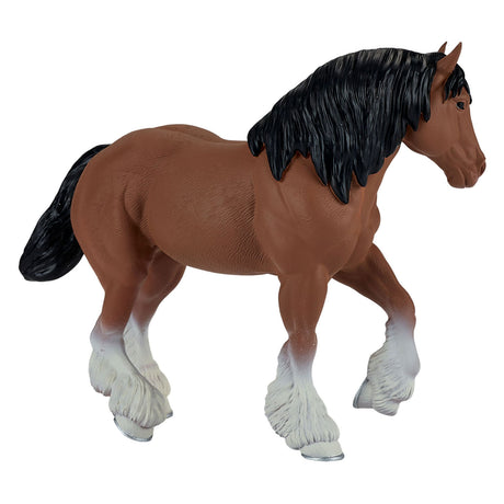 Brązowy koń Clydesdale Mojo - 381084