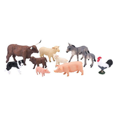 Mojo Farmland Animals Farm Animals rozpoczyna zestaw, 10dlg. - 380030