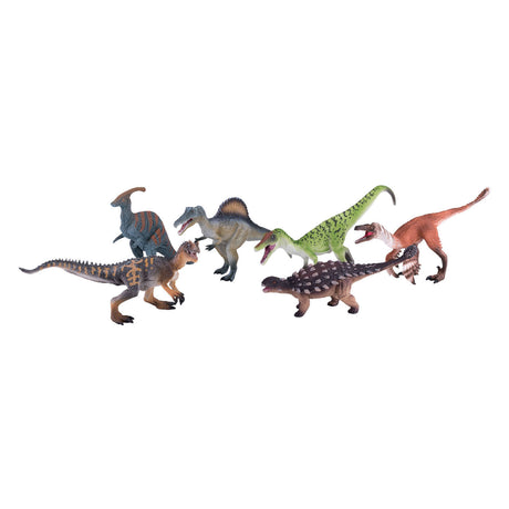 Luksusowy zestaw do zabawy z prehistorycznymi dinozaurami Mojo, 6 elementów. - 380029