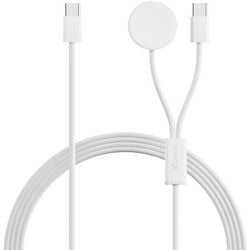 Kabel ładujący xlayer USB-C męski 1,5 m biały