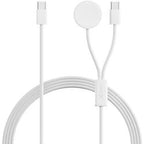 Kabel ładujący xlayer USB-C męski 1,5 m biały