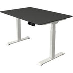 Zit-sta-bureau kerkmann move 1 stable grafiet, wit 1270 mm x 1200 mm