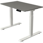 Zit-sta-bureau kerkmann move 1 stable grafiet, wit 1270 mm x 1000 mm