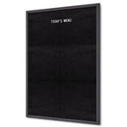 Brievenkaart zwart lebbl60x80 showdown