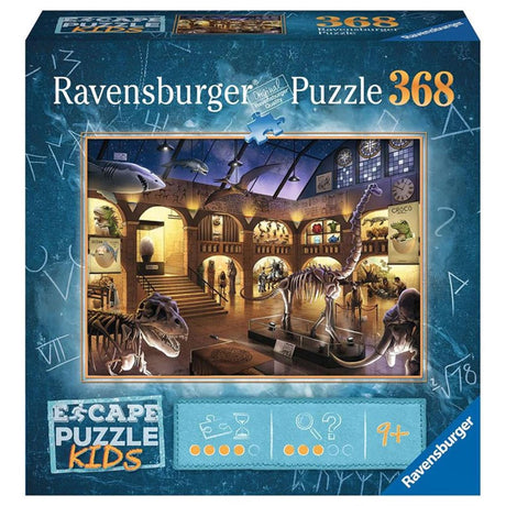 Puzzle dla dzieci Ravensburger escape - muzeum