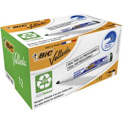 Marker do tablic suchościeralnych bic 1701 velleda zielony okrągły