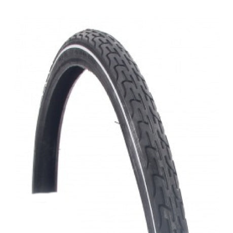 Opona zewnętrzna 28x1 1 2 deli czarna + biała lamówka 40-635