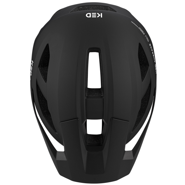 Kask rowerowy Ked obejmujący l (58-62cm) - czarny mat