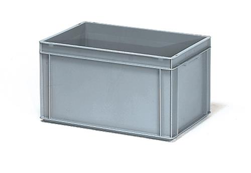 Pudełko euro Fetra 600x400x325 szare