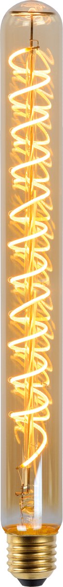 Lucide t32 - żarówka - ø 3,2 cm - LED ściemnialna - E27 - 1x4,9W 2200K - bursztynowa