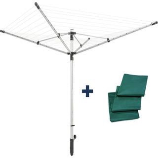 Leifheit 1053955 - suszarka do ubrań linolift 500 czarna | 1 szt
