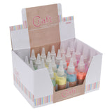 Deco brokat w butelce, 24 butelki (4x6 kolory)
