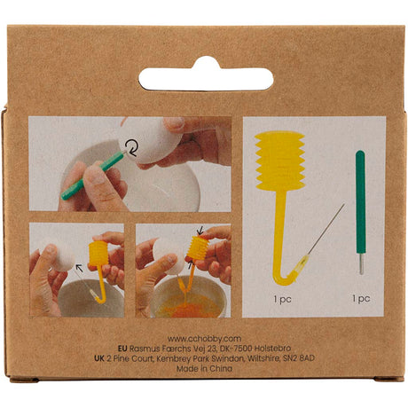 Firma Creativ https: www.cchobby.nl Egg-blazer-1-set