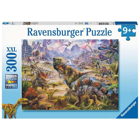 Puzzle Ravensburger gigantyczne dinozaury 300 sztuk XL