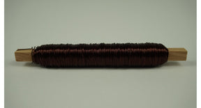 Klosje draad d en d gekleurd brandy