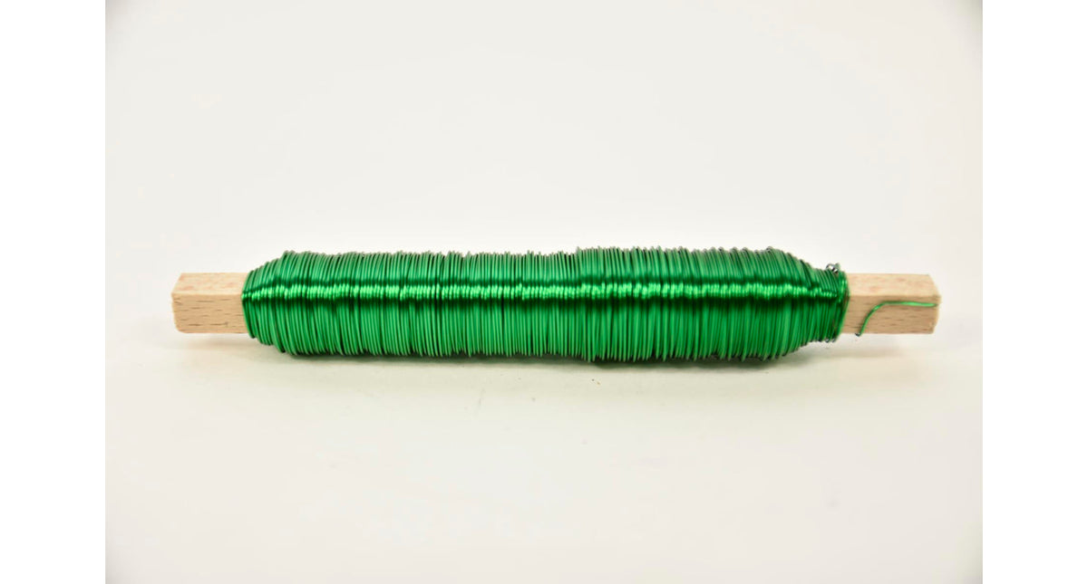 Klosje draad d en d gekleurd groen