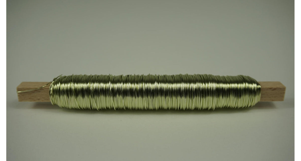 Klosje draad d en d gekleurd mint groen