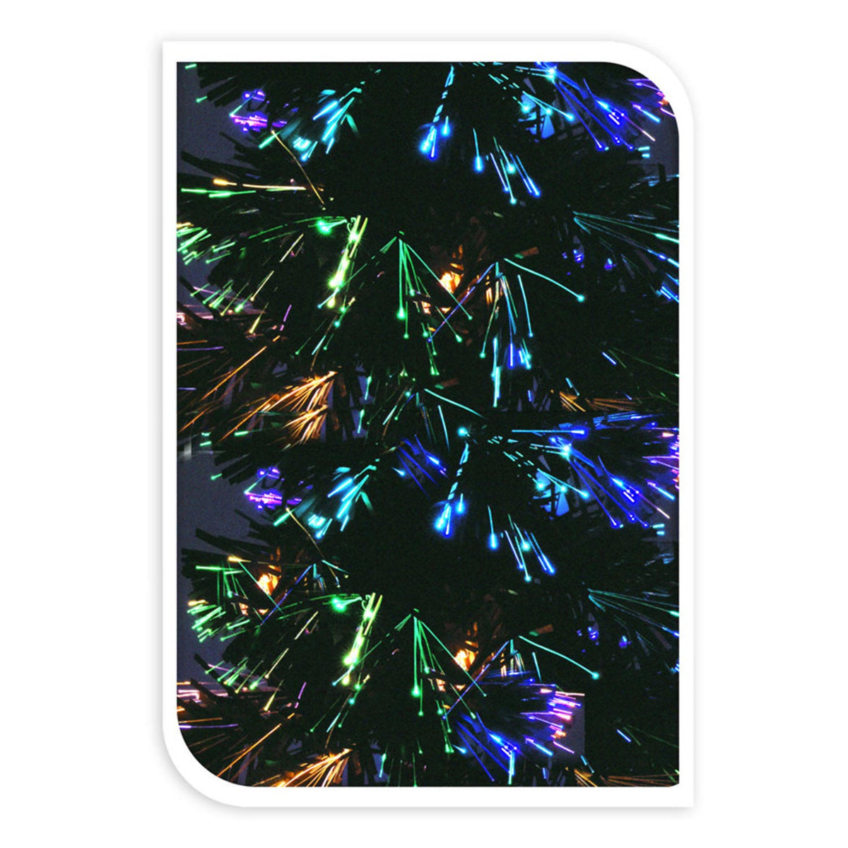 LED z włókna choinki, 45 cm