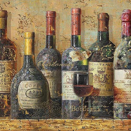 Serwetki Ambiente 33x33cm najlepsze wina 20 sztuk