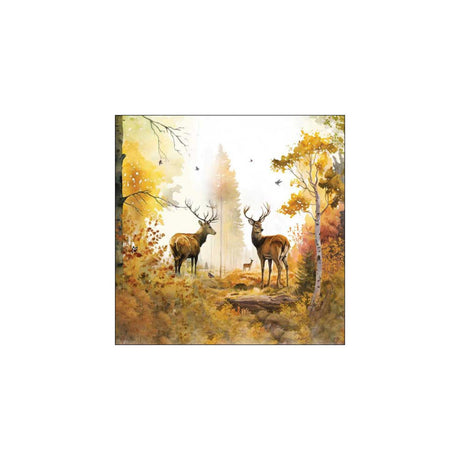 Serwetki Ambiente 33cm jesienny las fsc mix