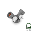 Bradas distributeur 2-drożny gw 1 - 3 4 met witte kleppen line