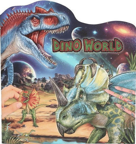 Depesche - kolorowanka ze światem dinozaurów