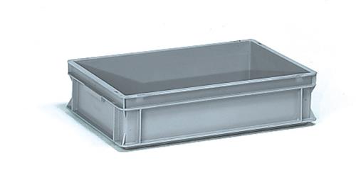 Pudełko euro Fetra 600x400x145 szare