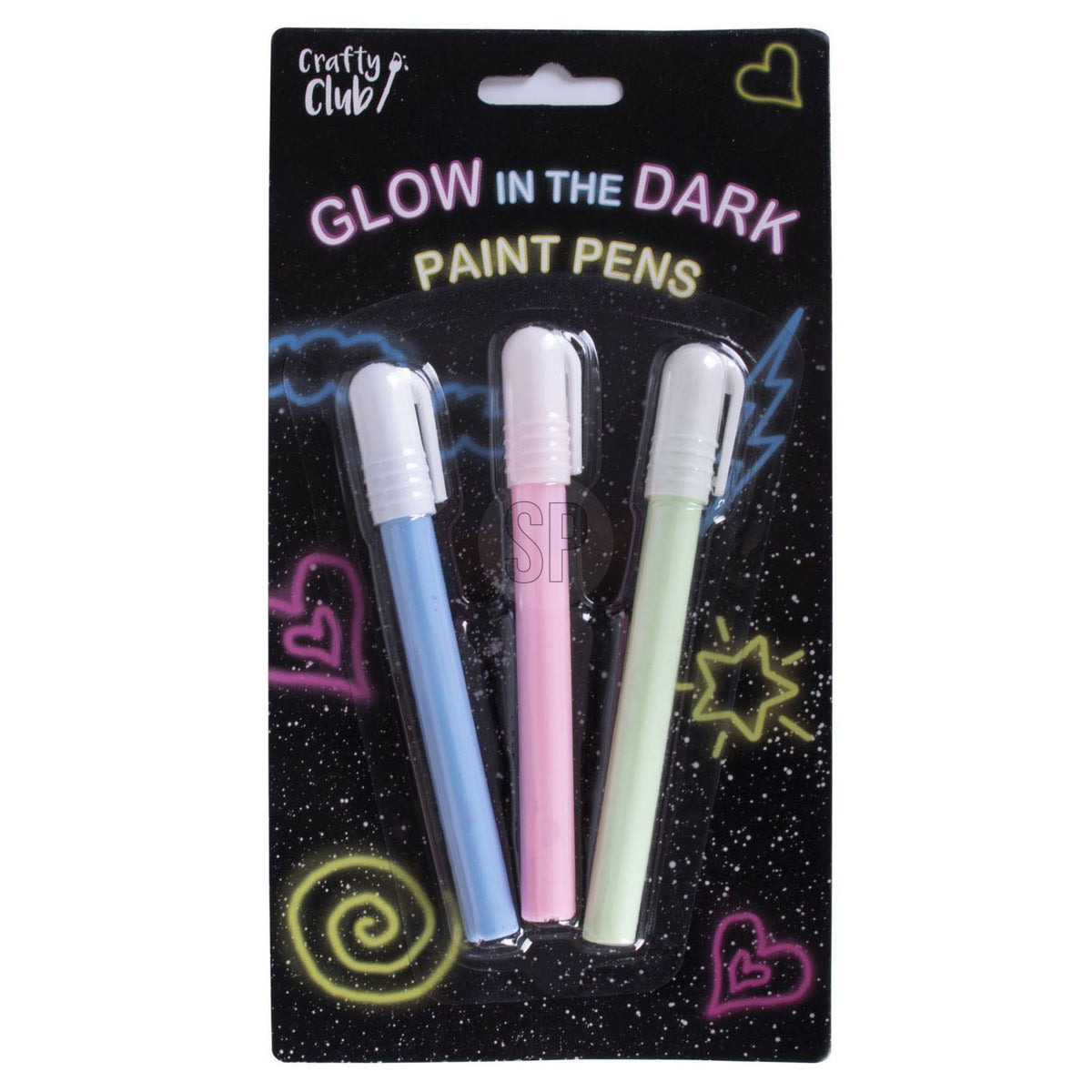 Glow in the Dark Paint Markery, 3. miejsce.
