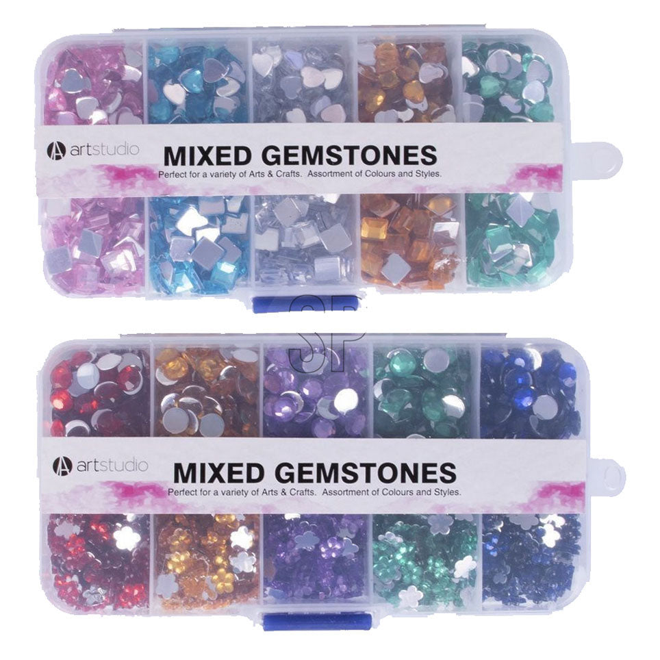 Strass Stones w pudełku do przechowywania