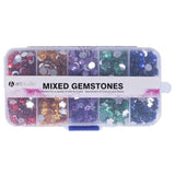 Strass Stones w pudełku do przechowywania