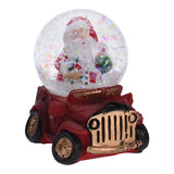 Figurka świąteczna w kształcie kuli wodnej w samochodzie, 6,5 cm
