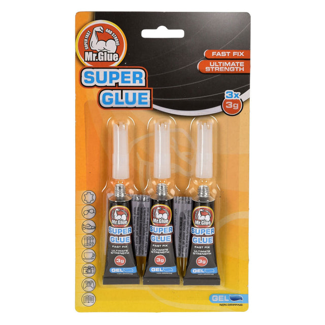 Super klej w żelu, 3 szt.