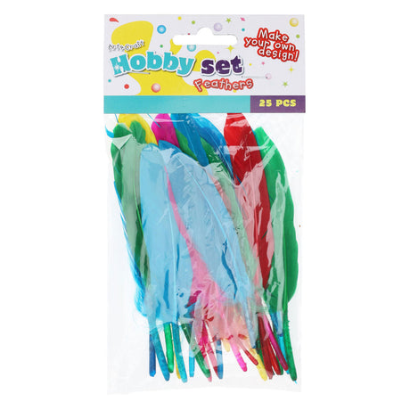 Kolor piór, 25szt.
