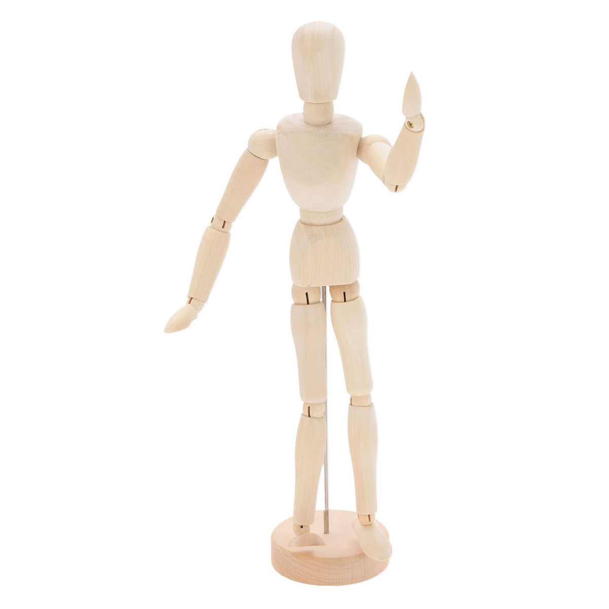 Rysunek lalki z drewna, 33 cm