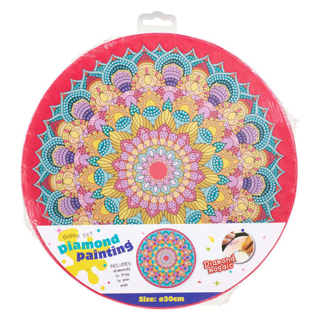 Mandala do malowania diamentami, 30cm