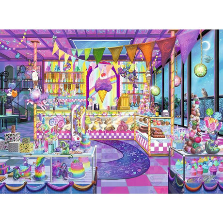 Puzzle Ravensburger Stardust zawierają 150 elementów w rozmiarze XXL