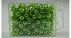 Parels 10 mm appelgroen 115stk
