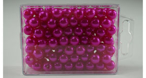Parels 10 mm fuchsia 115stk