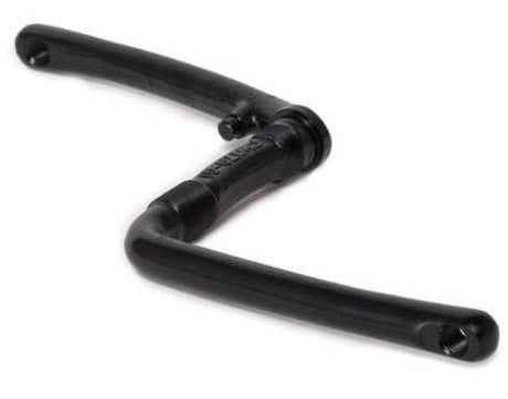 BMX Crank One Piece Black