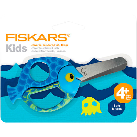 Firma Creativ https: www.cchobby.nl fiskars-nożyczki-dziecięce-z-motywem-zwierzęcym-ryba-l-13-cm-1-szt