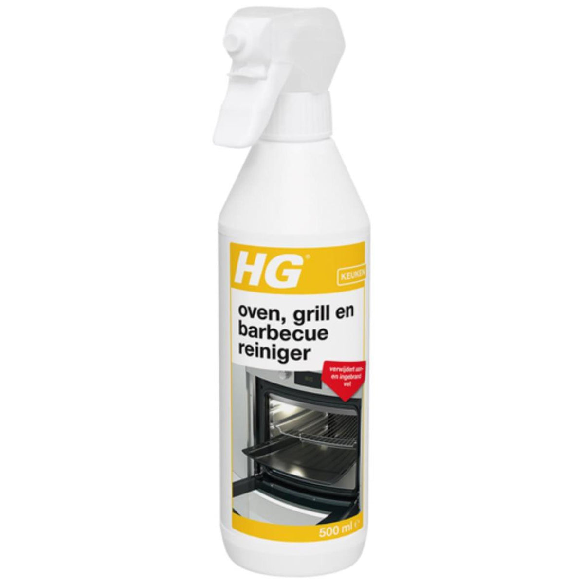 Hg piekarnik, grill środek do czyszczenia grilla | skuteczny spray do czyszczenia piekarników 500ml