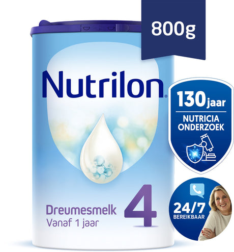 Mleko dla niemowląt Nutrilon 4 – karmienie butelką od 1. roku życia – 800g