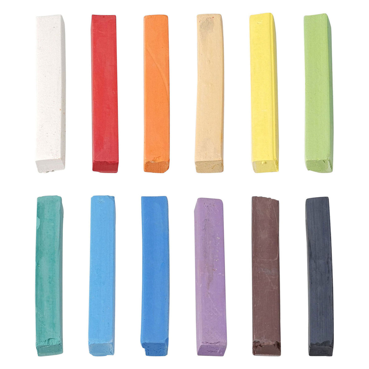 Set pastelkrijt 6,5cm - 12st.