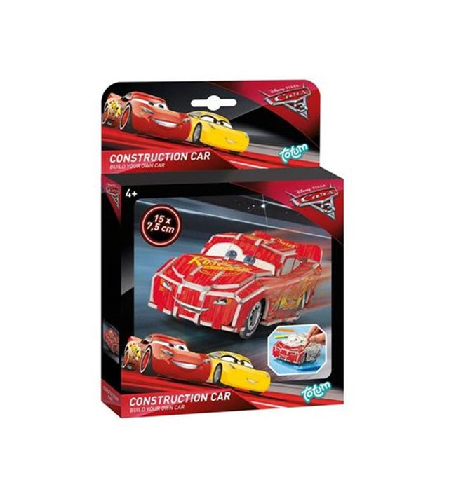 Totum samochody disney 3d budowa mcqueen