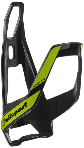 Koszyk na bidon Polisport pro czarno-zielony