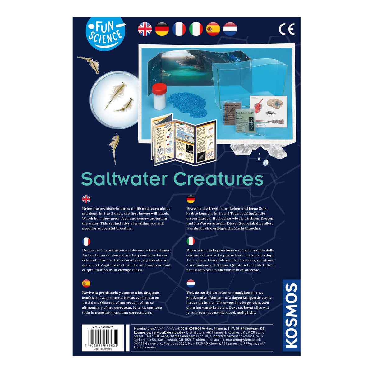 Rosnące kreacje Cosmos Saltwater