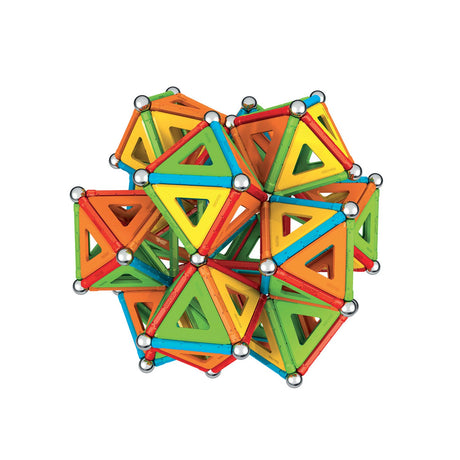 Super kolorowe panele Geomag z recyklingu - magnetyczne zabawki konstrukcyjne z panelami - 388 sztuk - od 3 lat