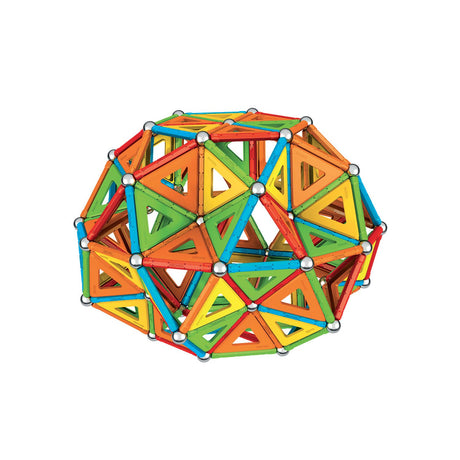 Super kolorowe panele Geomag z recyklingu - magnetyczne zabawki konstrukcyjne z panelami - 388 sztuk - od 3 lat