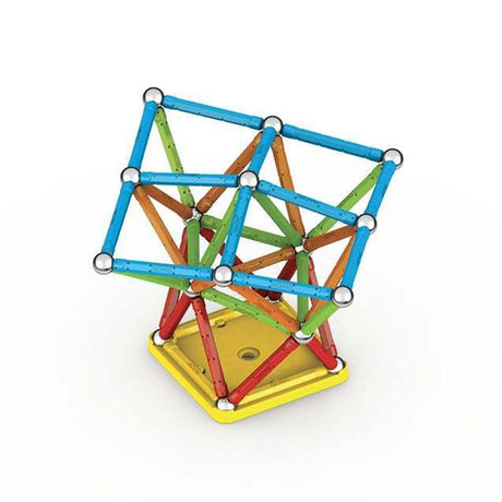 Geomag super kolor z recyklingu - magnetyczne zabawki konstrukcyjne z panelami - 93 sztuki - od 3 lat